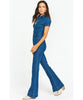 Everhart Jumpsuit Lunar Blue - PINK ARROWS