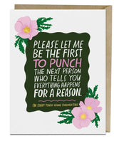 Everything Happens For A Reason Empathy Card - clearpathherbicide