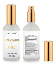 Everything Is Fine Hand Sanitizer - PINK ARROWS