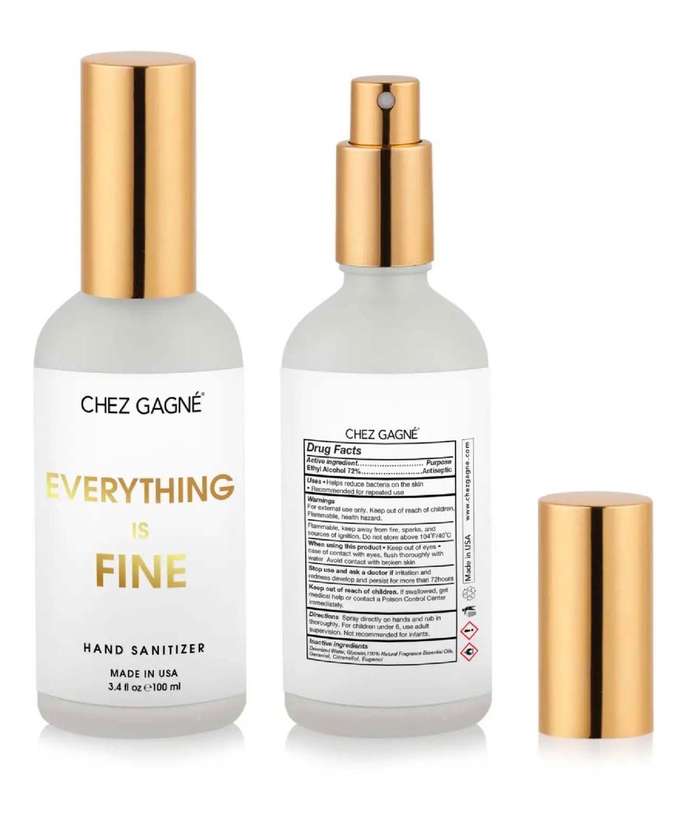 Everything Is Fine Hand Sanitizer - miamidrugpossession