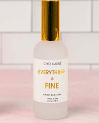 Everything Is Fine Hand Sanitizer - PINK ARROWS