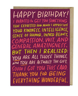 Everything Wonderful Birthday Card - miamidrugpossession