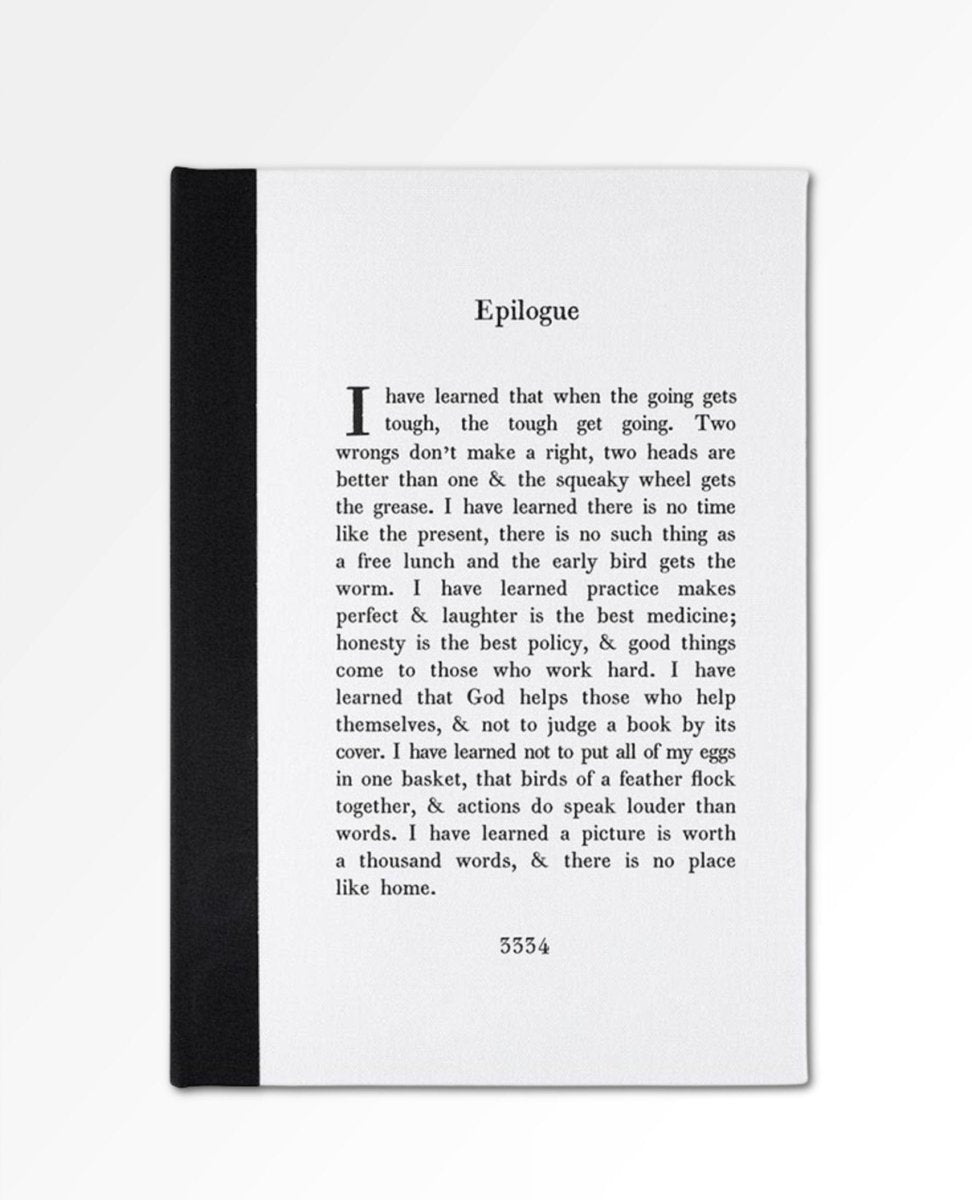 Face To Face Journal - Epilogue - miamidrugpossession