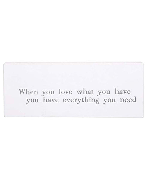 Face To Face Small Case Word Board - You Have Everything You Need - clearpathherbicide