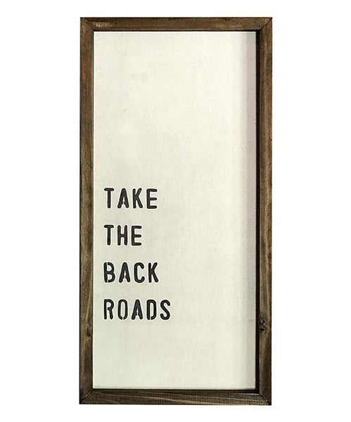 Face To Face Word Board - Take The Back Roads - miamidrugpossession