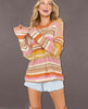 Fall Knit Sue Cuffed Sweater - miamidrugpossession