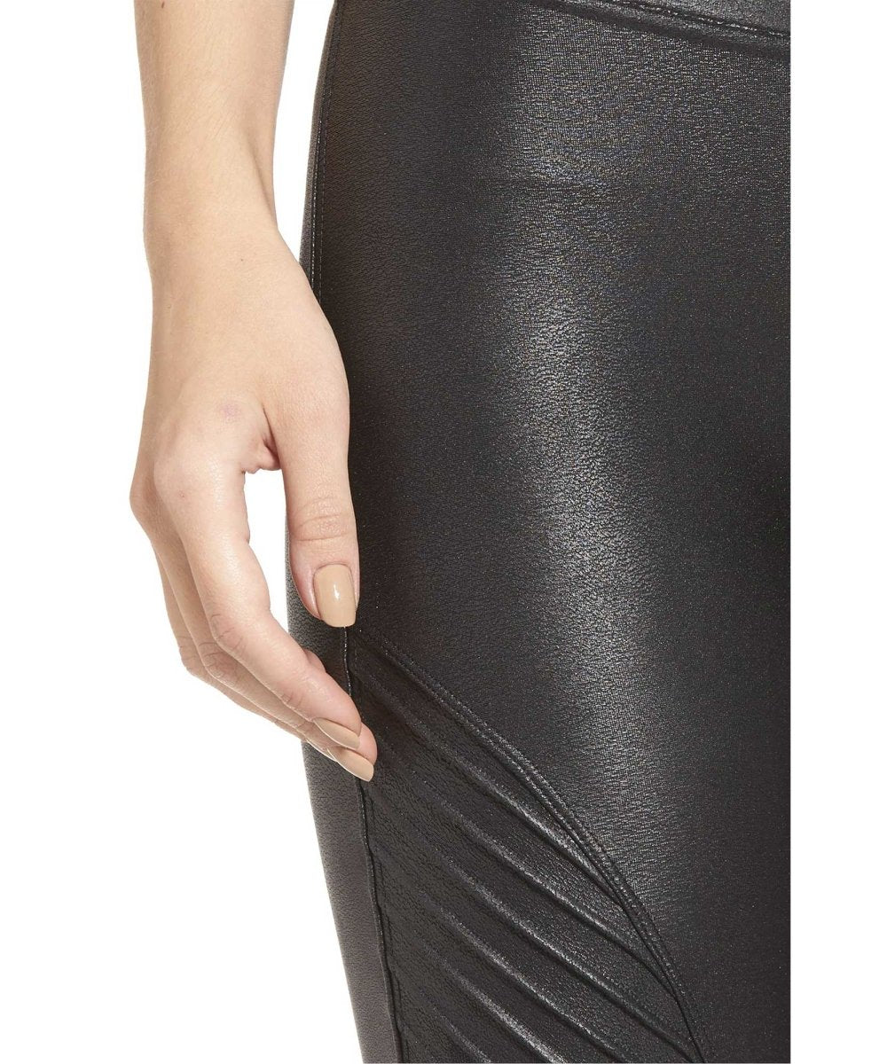 Faux Leather Moto Leggings - BESTSELLER! - miamidrugpossession