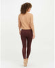 Faux Suede Leggings Merlot - clearpathherbicide