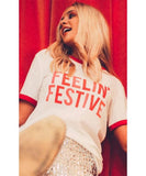 Feelin' Festive Ringer Tee - clearpathherbicide