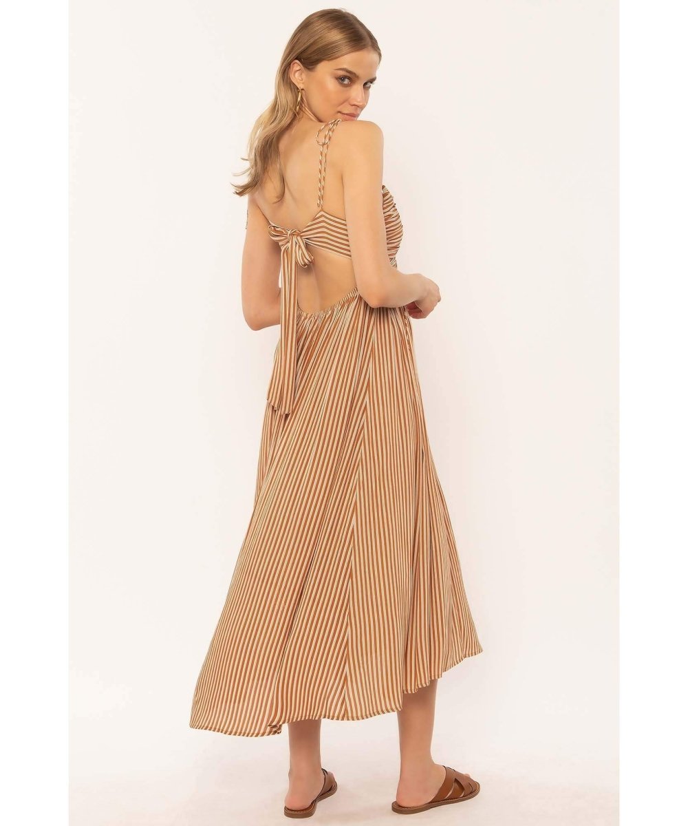 Fern Dress Tamarind - PINK ARROWS