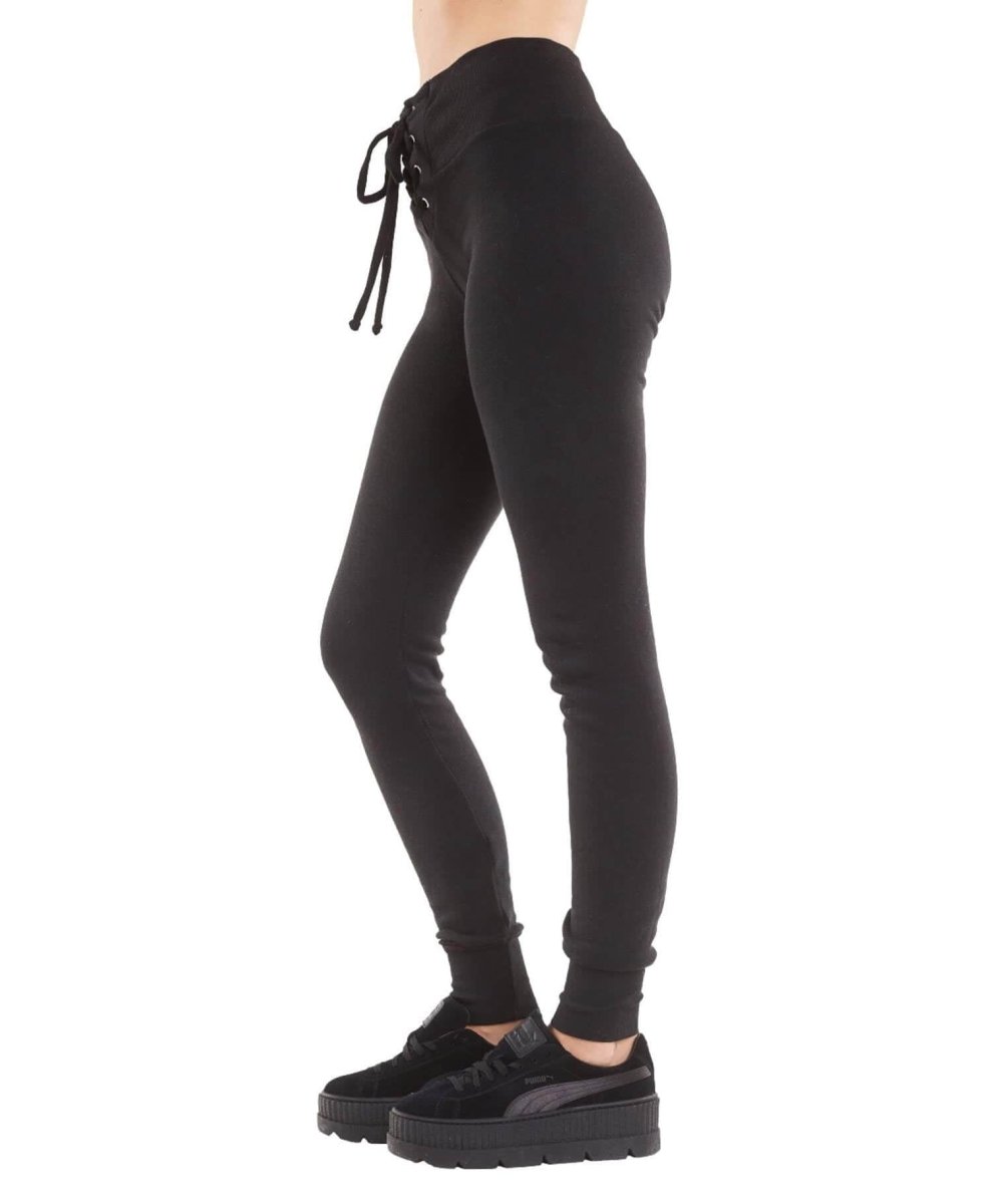 Fifi Skinny Sweats, Black - miamidrugpossession