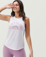 Find Joy In The Journey Tank - PINK ARROWS