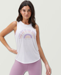 Find Joy In The Journey Tank - PINK ARROWS