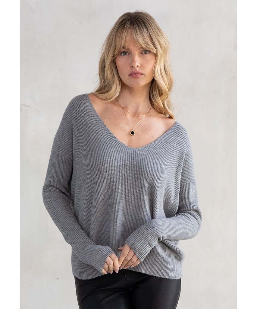 Find Your Bliss Twist Back Pullover - clearpathherbicide