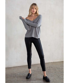 Find Your Bliss Twist Back Pullover - clearpathherbicide