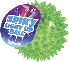 Flashing Spiky Ball, Bouncy, Squeezy, Tactile Toy - PINK ARROWS