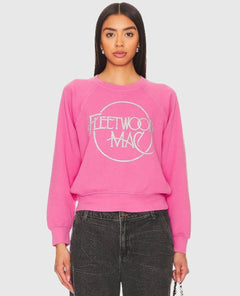 Fleetwood Mac Pink Sweatshirt - PINK ARROWS