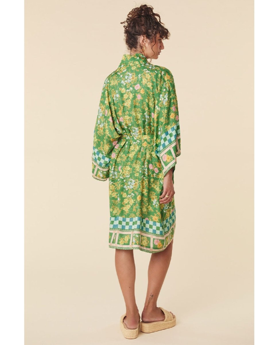 Flora Midi Robe Citrus Crush - miamidrugpossession