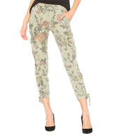 Floral Printed Cargo Pant - PINK ARROWS