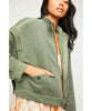 Florence Bomber Jacket Olive Smoke - miamidrugpossession