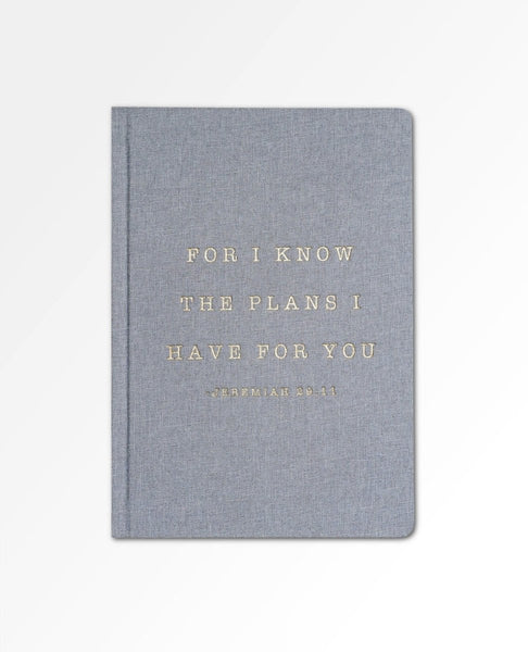 For I know the plans I have for you Fabric Journal - miamidrugpossession