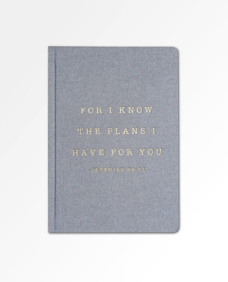 For I know the plans I have for you Fabric Journal - clearpathherbicide