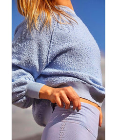 Found My Friend Pullover Cloud Blue - miamidrugpossession