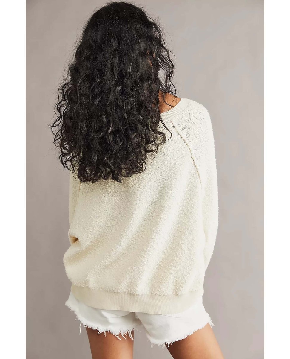 Found My Friend Pullover Cream Bestseller - miamidrugpossession