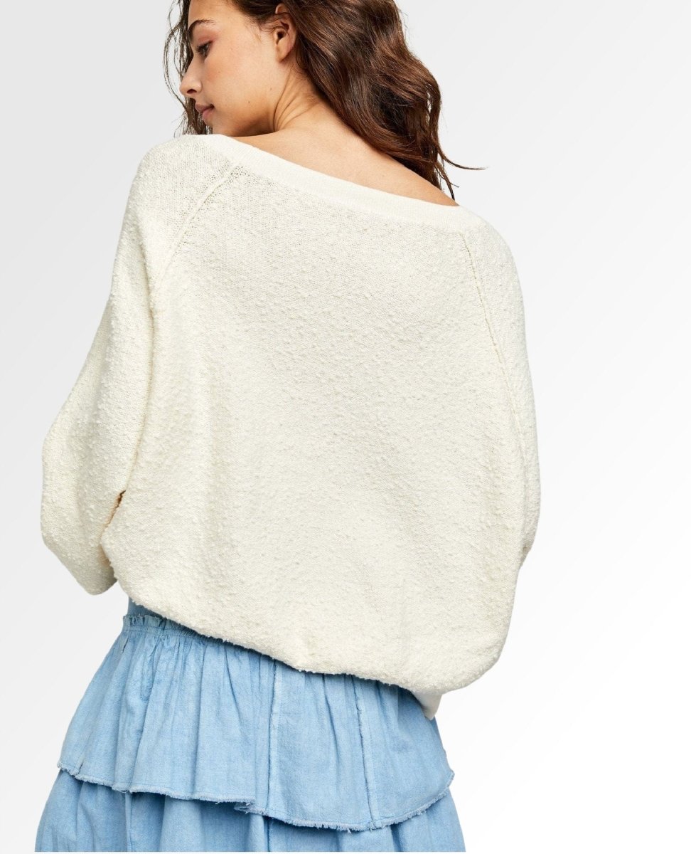 Found My Friend Pullover Cream Bestseller - miamidrugpossession