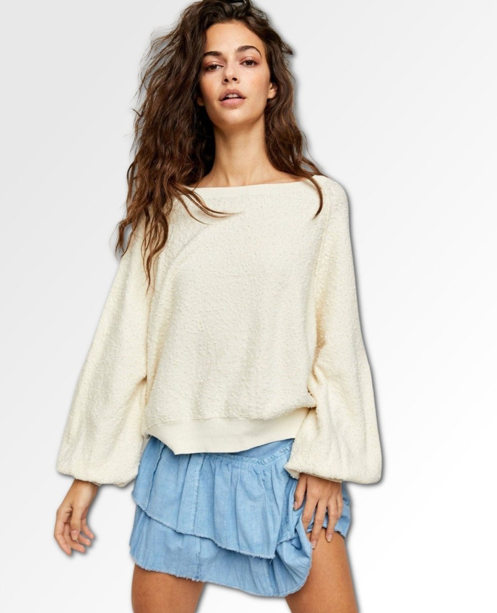 Found My Friend Pullover Cream Bestseller - miamidrugpossession