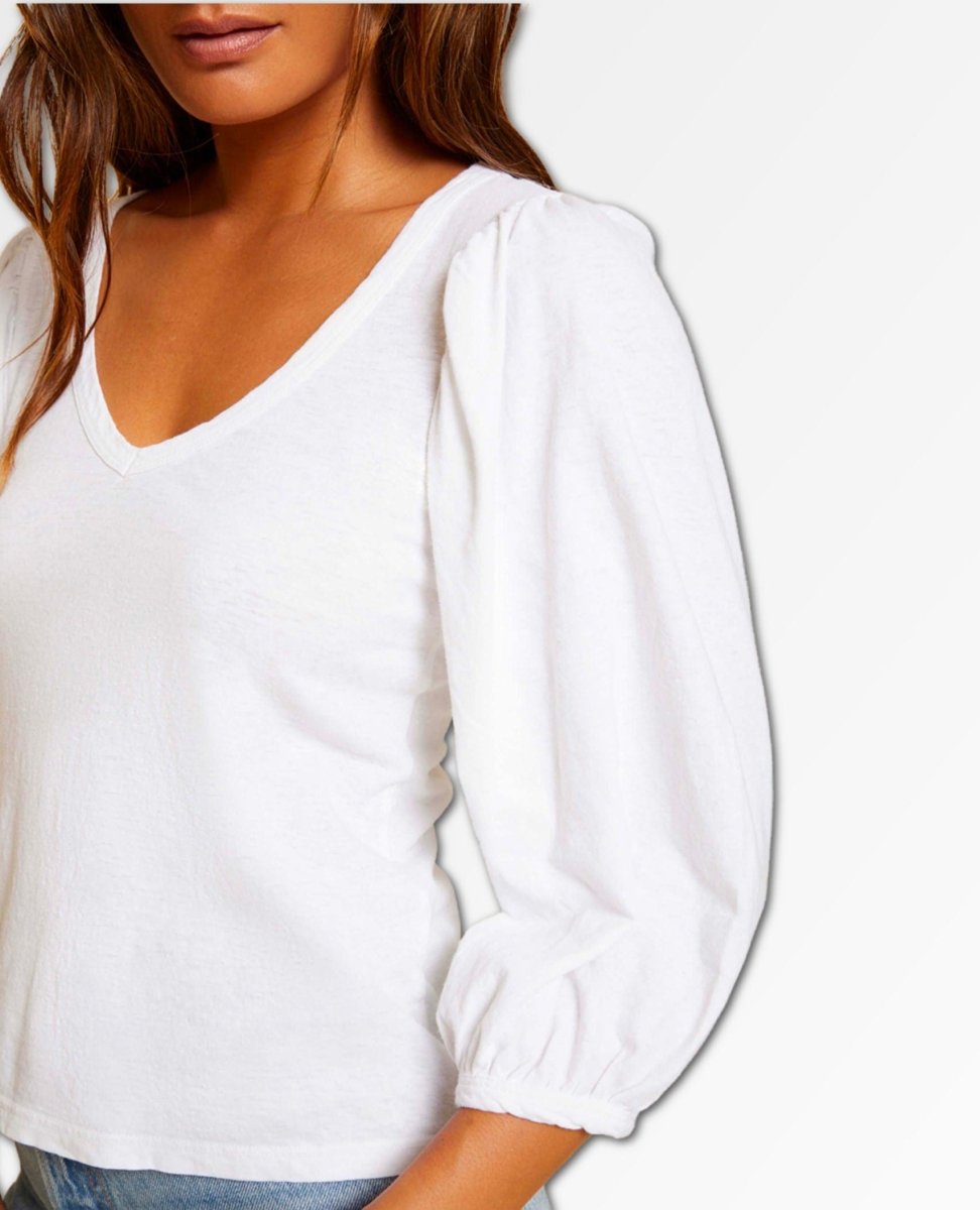 Francesca Blouse White - miamidrugpossession