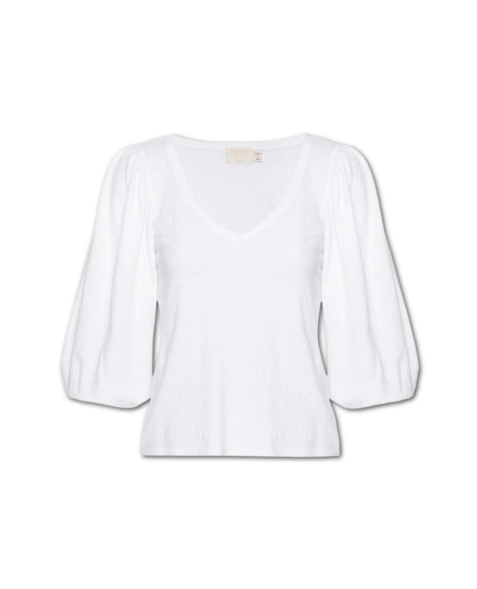 Francesca Blouse White - miamidrugpossession