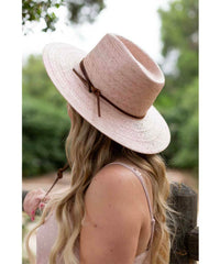 Frankie Straw Fedora Assorted - PINK ARROWS