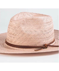 Frankie Straw Fedora Assorted - PINK ARROWS