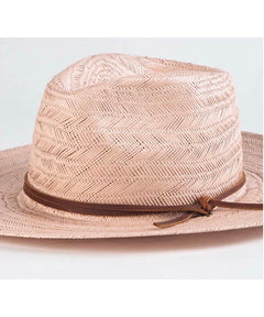 Frankie Straw Fedora Assorted - PINK ARROWS