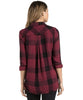 Fray Hem Button Down, Spiced Wine - clearpathherbicide