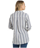 Fray Hem Shirt Tail, Sailor Blue - clearpathherbicide