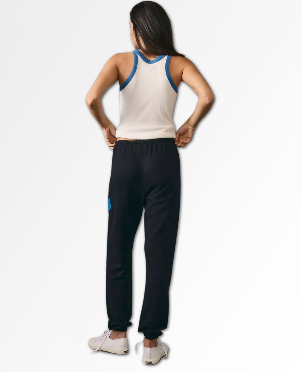 Free City Large Sweatpant Superblack Blue - miamidrugpossession