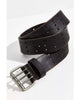 Free People Triple Threat Leather Belt Black - miamidrugpossession