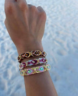 Free Spirit Bracelet with Rings Rose - clearpathherbicide