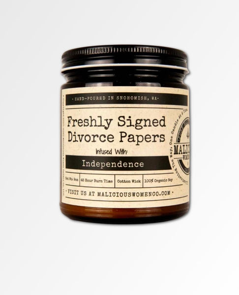 Freshly Signed Divorce Papers - Bonfire - clearpathherbicide