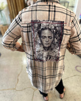 Frida Plaid Long Sleeved Flannel - clearpathherbicide