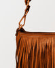 Fringe Cognac Leather Crossbody - clearpathherbicide