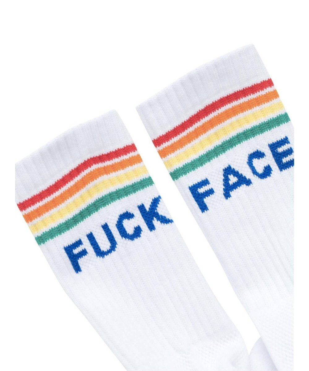 Fuck Face Rainbow Socks - clearpathherbicide