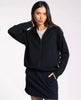 Full Zip Long Sleeve Jacket Black - miamidrugpossession