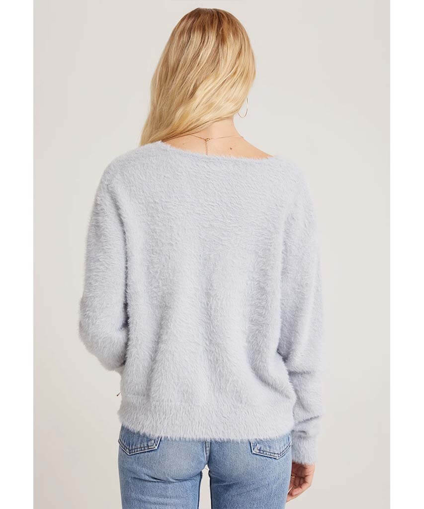 Fuzzy Cardigan Silver - clearpathherbicide