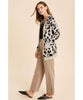 Fuzzy Leopard Cardigan With Pockets - clearpathherbicide