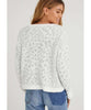 Fuzzy Slouchy Sweater Titanium Spot - clearpathherbicide