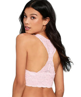 Galloon Lace Racerback, Pink - miamidrugpossession