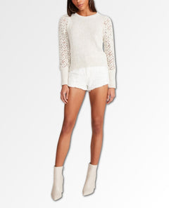 Gave Good Lace Sweater Ivory - clearpathherbicide